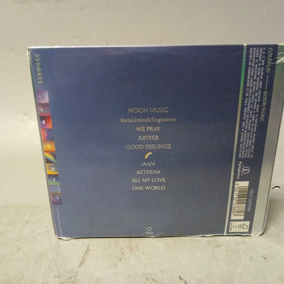 SEALED COLDPLAY MOON MUSIC LIMITED FIRST EDITION PRESSING CD