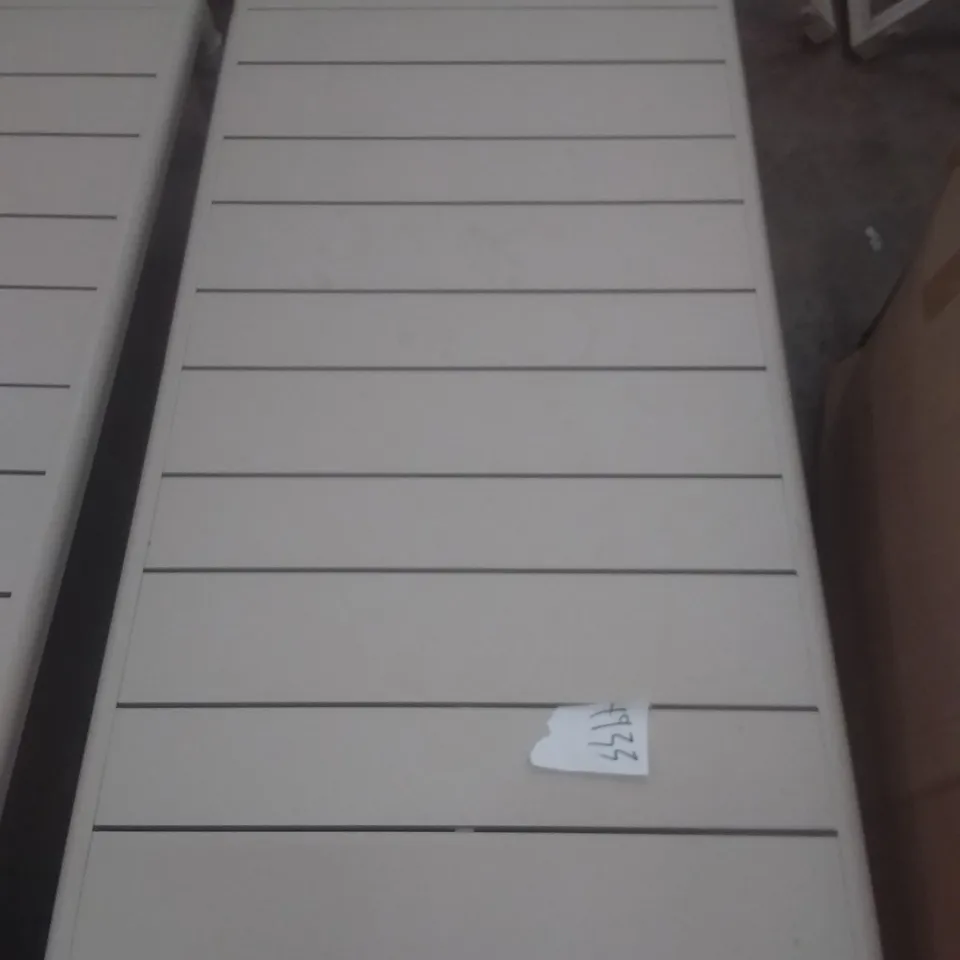 GOODHOME OFFWHITE LOW TABLE 