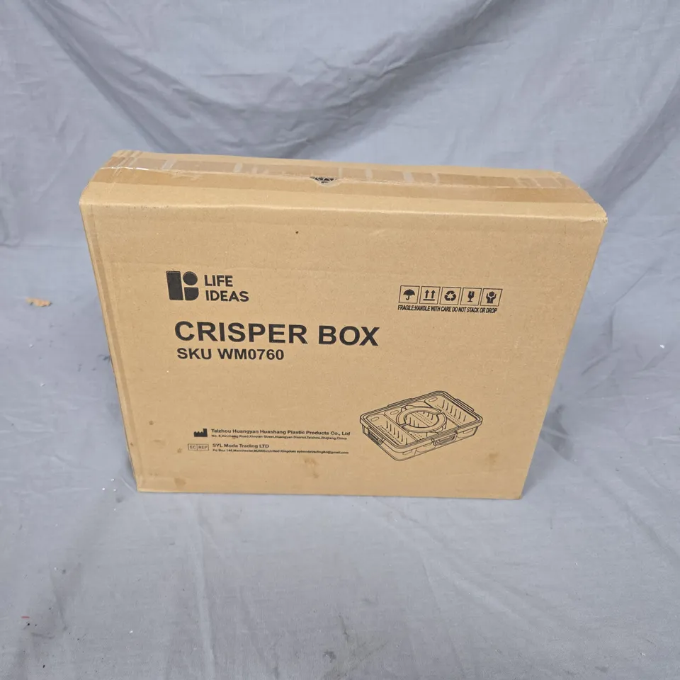 LIFE IDEAS CRISPER BOX WM0760 – FRIDGE TRAY (BOXED)