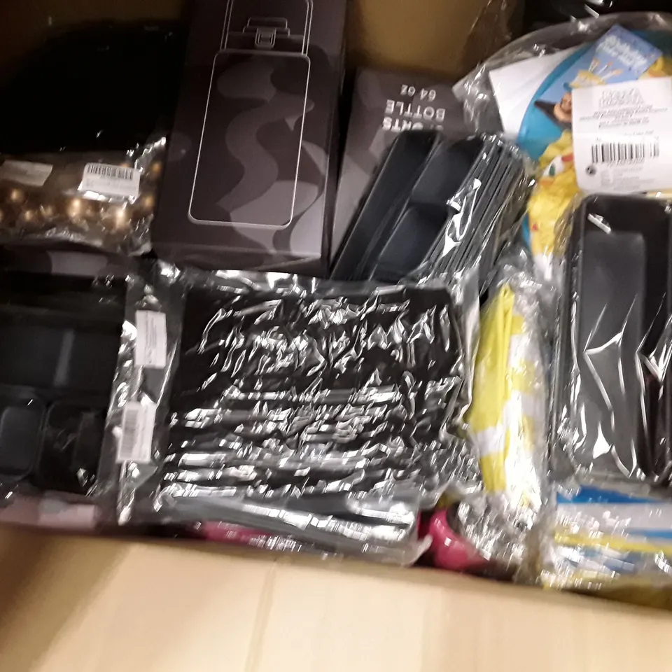 PALLET TO CONTAIN AN ASSORTMENT OF HOUSEHOLD ITEMS TO INCLUDE CAR SEAT COVERS, CAMPING CHAIRS, TV WALL MOUNT AND CHILDREN'S TOYS ECT
