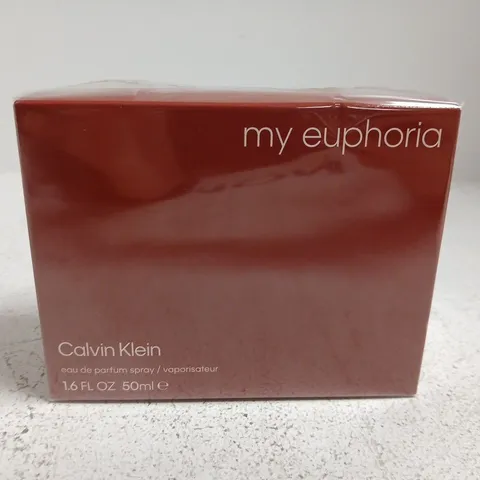 SEALED CALVIN KLEIN MY EUPHORIA EAU DE PARFUM 50ML