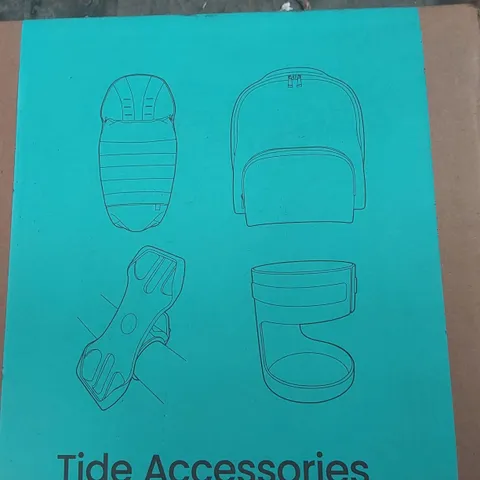 BOXED SILVER CROSS TIDE PRAM ACCESSORIES PACK