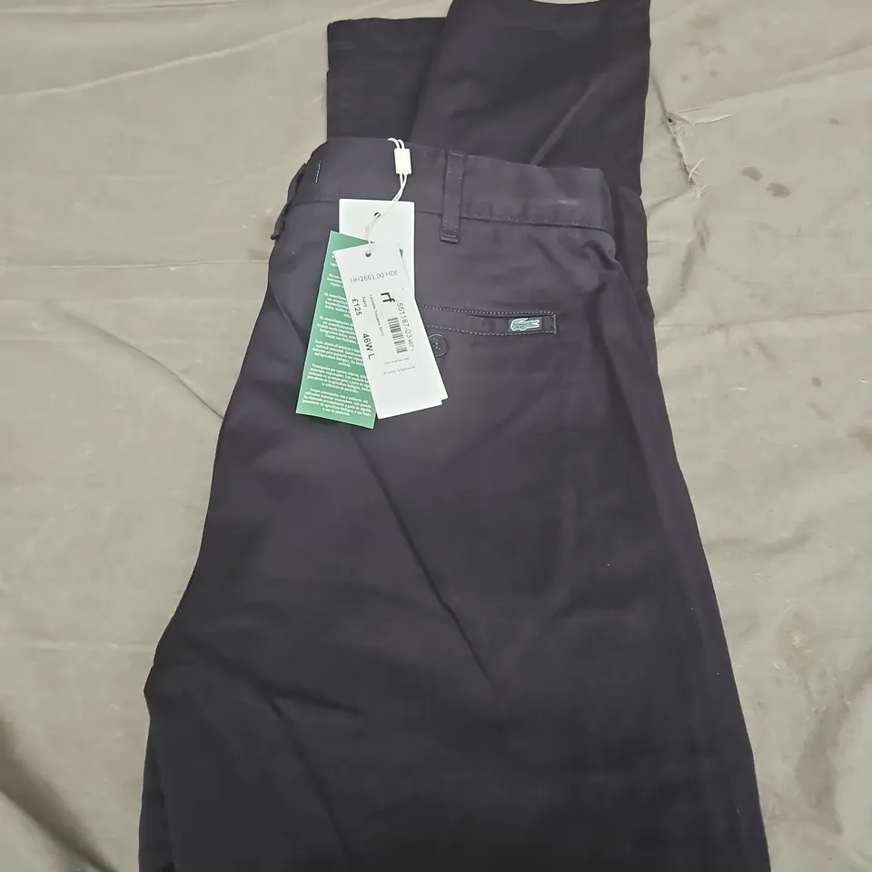 LACOSTE SLIM FIT TROUSERS - SIZE W46