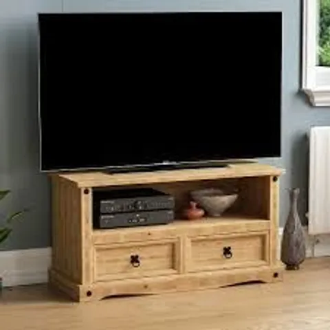 BOXED VIDA DESIGNS CORONA 2 DRAWER FLAT SCREEN TV UNIT