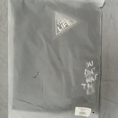 BOX OF APPROXIMATELY 40 YOU DON'T WANT THIS LIFE REFLECTIVE PAINTER T-SHIRTS IN BLACK SIZE XXL - COLLECTION ONLY