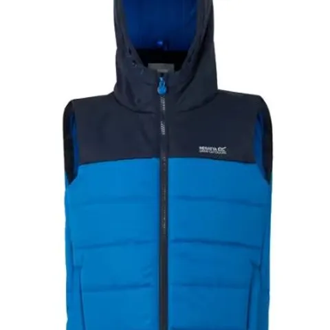 REGATTA KIDS LOFTHOUSE INSULATED BODYWARMER II NAVY HYDRO BLUE AGE 9-10 YEARS