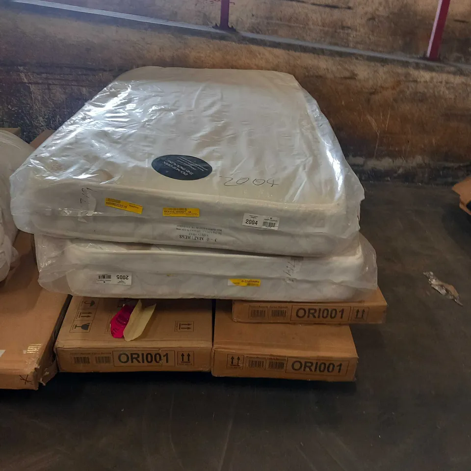 BOXED COOKSON STANDARD 3FT BUNK BED(4 BOXES) WITH TWO BAGGED JULIAN BOWEN PREMIER 3FT MATTRESSES