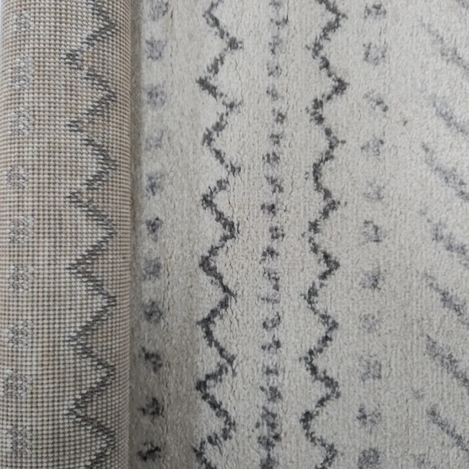 NORDEN HOME SALE BONILLA MOROCCAN CREAM RUG 60 X 110CM