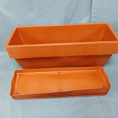 PLASTIC GARDEN CONTAINERS 5X