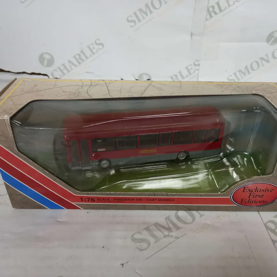 EXCLUSIVE FIRST EDITIO 1:76 SCALE - PLAXTON POINTER DART UXBRIDGE BUSES 20644
