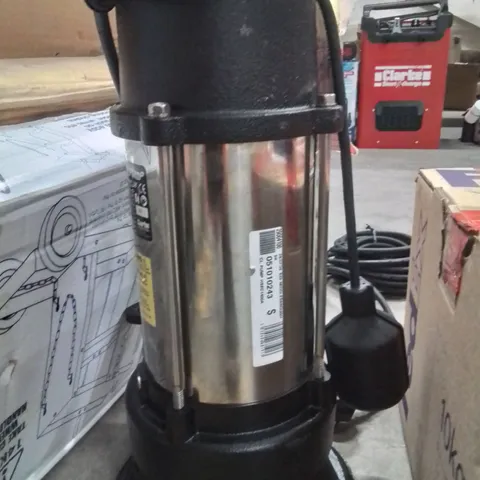 CLARKE HSEC1400A - 1400W (1HP) HEAVY DUTY SUBMERSIBLE CUTTER PUMP