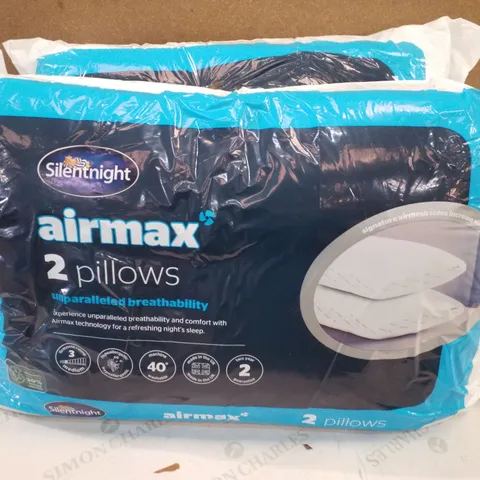 SILENTNIGHT AIRMAX PILLOW - 4 PACK (SET OF 4)