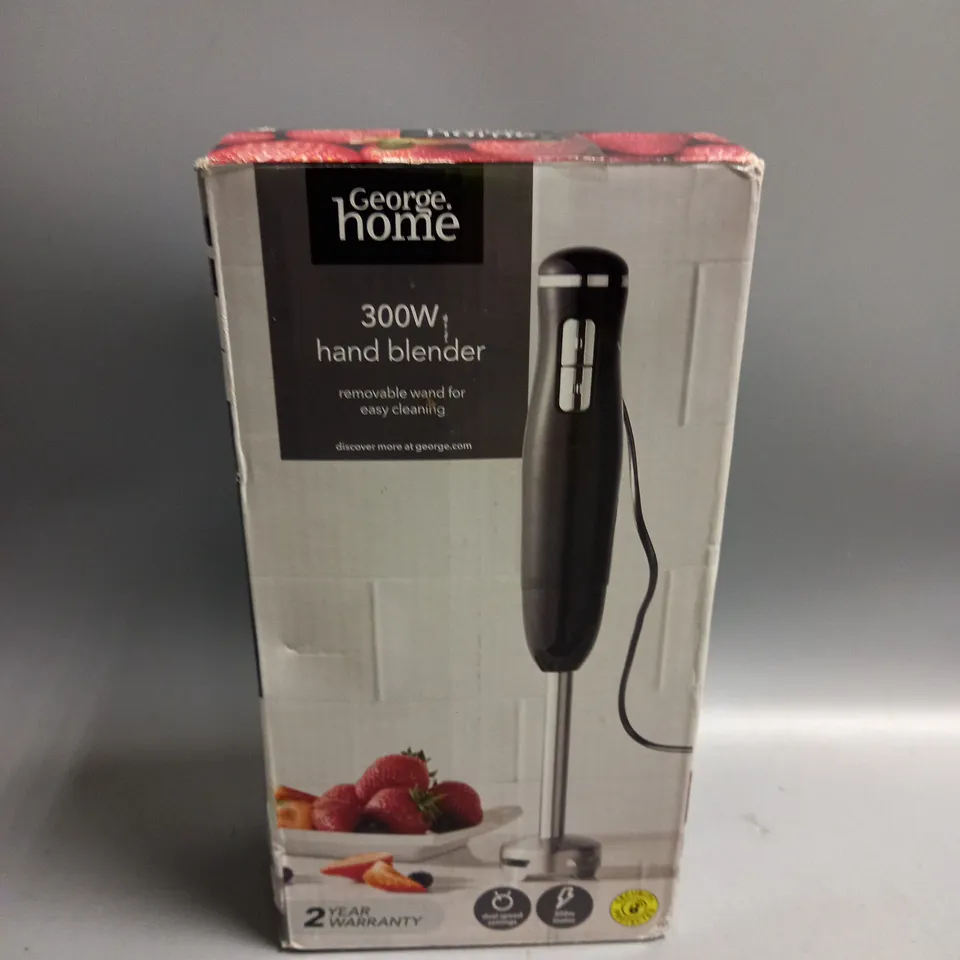BOXED GEORGE HOME 300W HAND BLENDER 