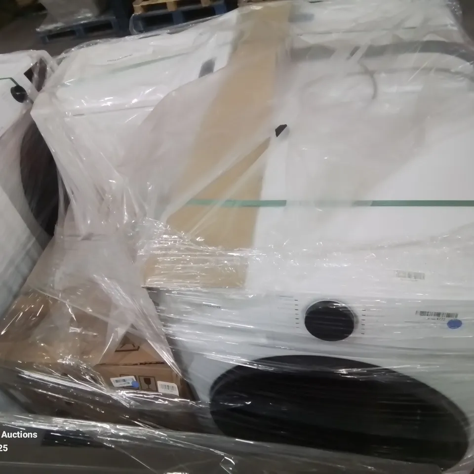 PALLET OF APPROXIMATELY 4 UNPROCESSED RAW RETURN WHITE GOODS TO INCLUDE;