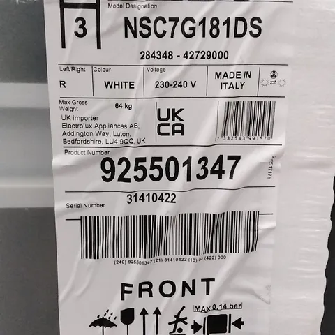 AEG NSC7G181DS REFRIGERATOR