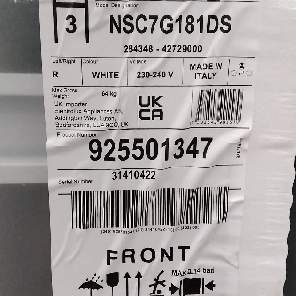 AEG NSC7G181DS REFRIGERATOR 