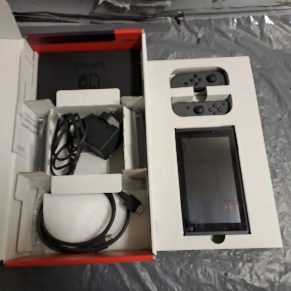 BOXED NINTENDO SWITCH - GREY 