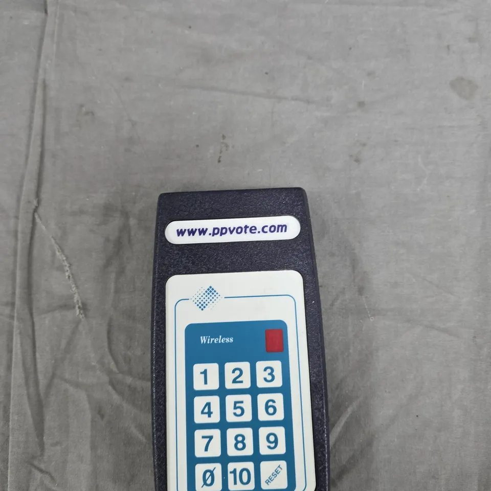 BOX OF APPROXIMATELY 15 PPVOTE CONFERENCING EQUIPMENT