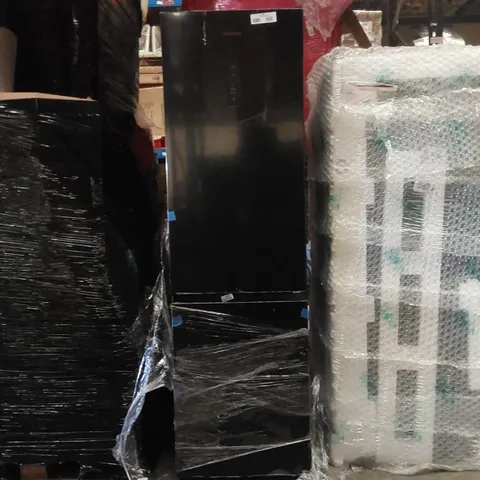 HISENSE RM469N4AFEUK 200CM HIGH 60/40 FROST FREE FRIDGE FREEZER - BLACK GLOSS - E RATED