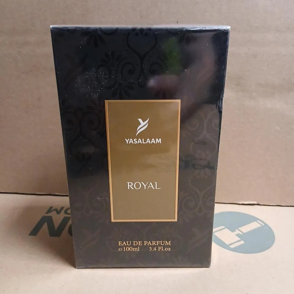 BOXED AND SEALED YASALAAM ROYAL EAU DE PARFUM 100ML