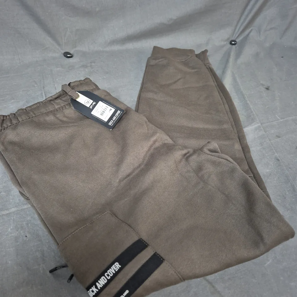 DUCK AND COVER HENINGS JOGGER DARK OLIVE – SIZE L
