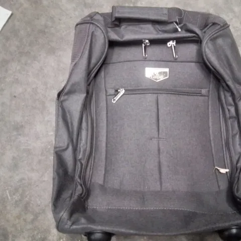 UNBOXED KEPLIN LUGG SMALL SIZE TRAVEL SUITCASE WITH WHEELS DARK BROWN COLOUR 