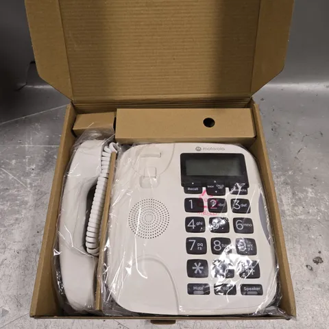 BOXED MOTOROLA FW500 EMERGENCY BACK-UP LINE TELEPHONE 