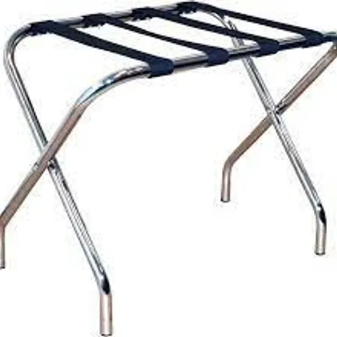 BOXED FOLDING METAL LUGGAGE RACK