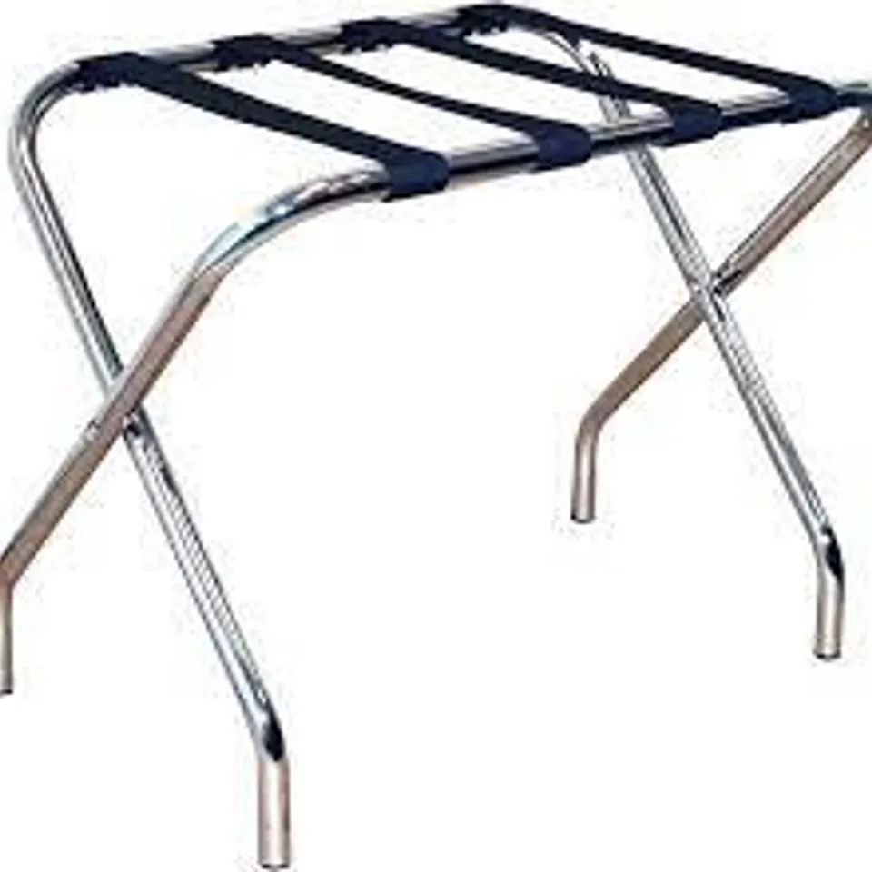 BOXED FOLDING METAL LUGGAGE RACK