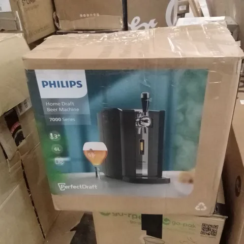 BOXED PHILLIPS 7000 SERIES HOME DRAFT BEER MACHINE 