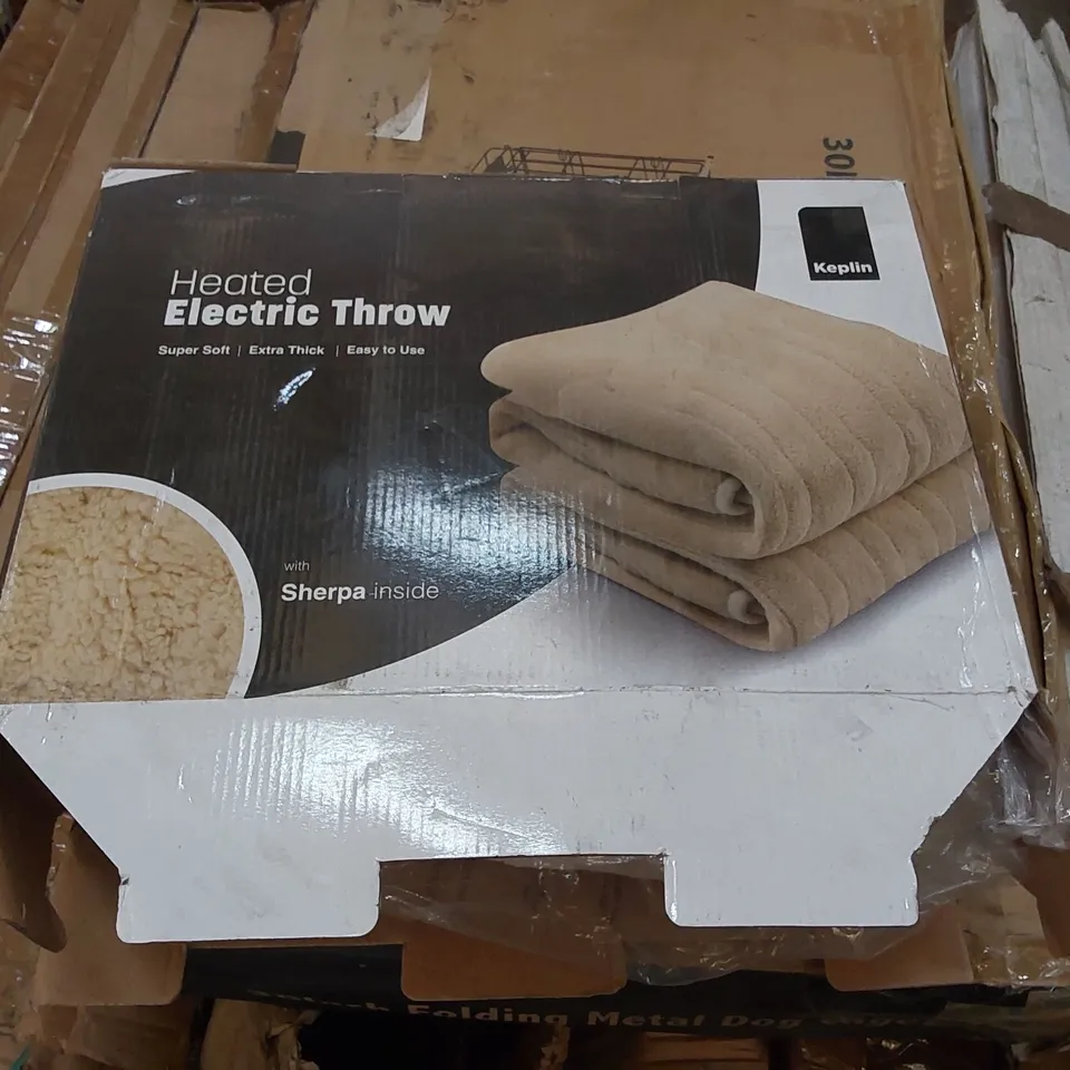 BOXED KEPLIN ELECTRIC HEATED THROW