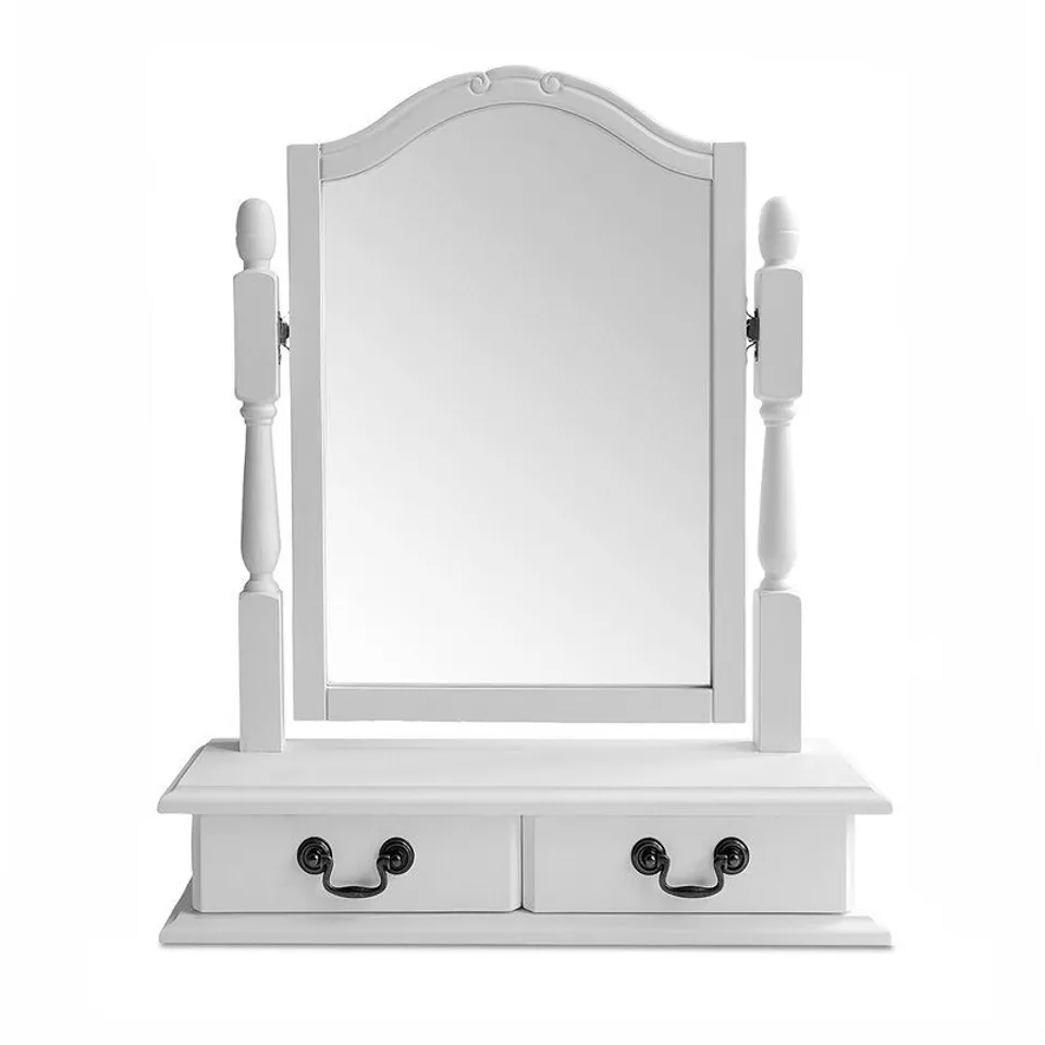 BOXED LEMAIRE ARCHED DRESSING TABLE MIRROR