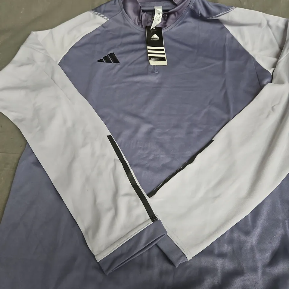 ADIDAS PERFORMANCE LONG-SLEEVE TRAINING TOP – LARGE