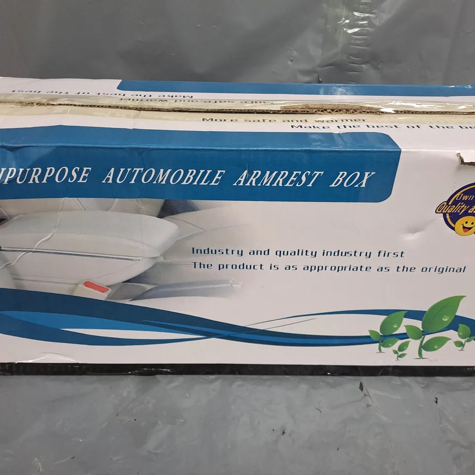 BOXED MULTIPURPOSE VEHICLE ARMREST BOX 