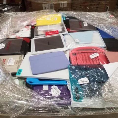 PALLET CONTAINING LARGE QUANTITY OF ASSORTED TABLET CASES