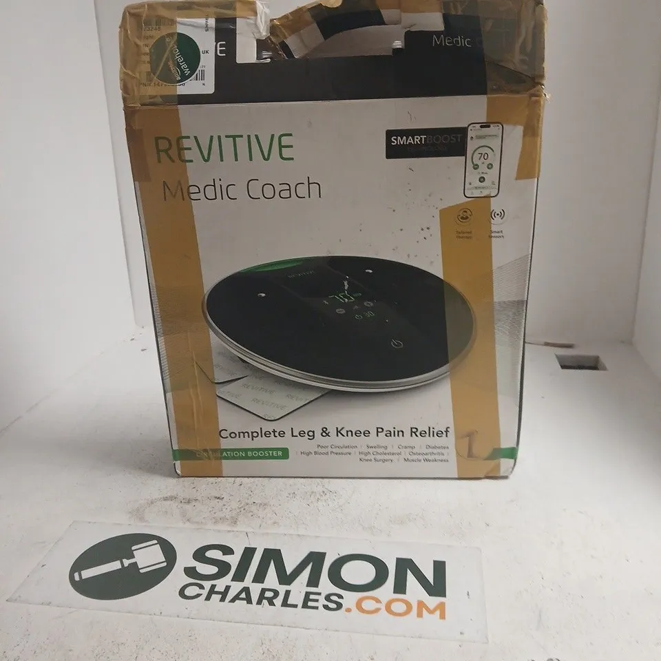 REVITIVE MEDIC COACH COMPLETE LEG & KNEE PAIN RELIEF (SMARTBOOST)