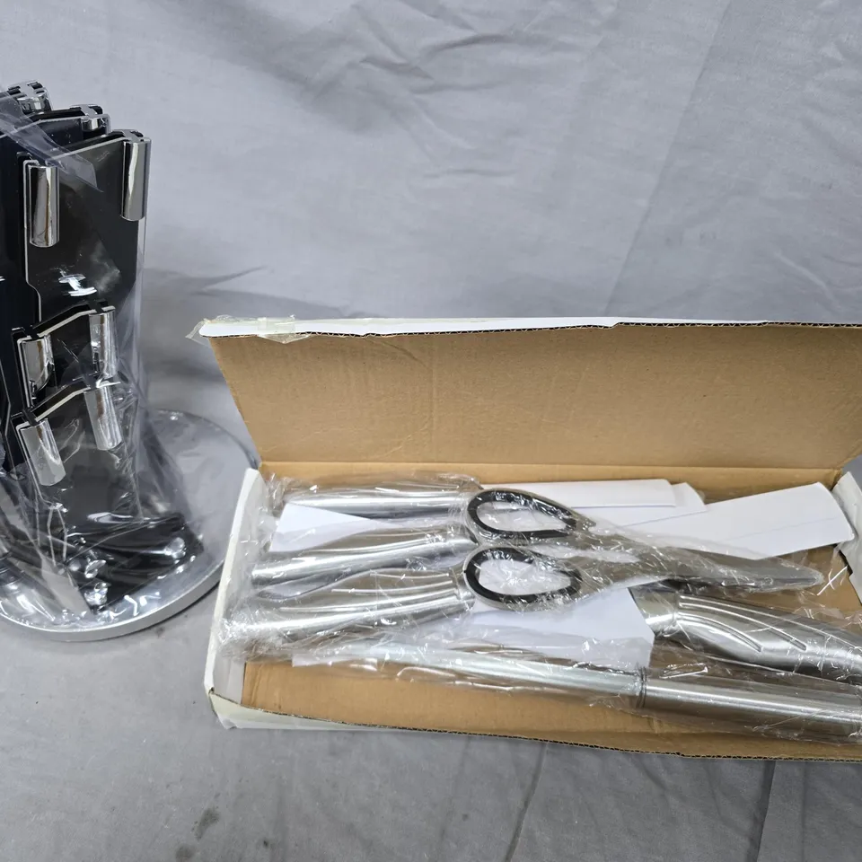 NOUVVA 7 PIECE BLOCK KNIFE SET 