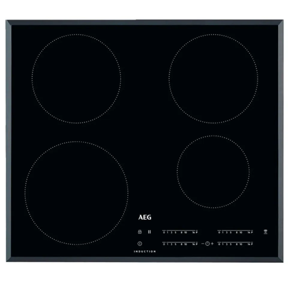 AEG INTEGRATED INDUCTION HOB 59cm BLACK Model IKB64401FB RRP £409