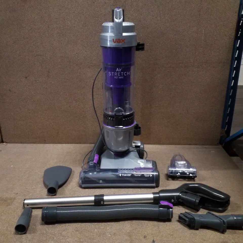 BOXED VAX AIR STRETCH U85-AS-PME PET MAX UPRIGHT VACUUM CLEANER 