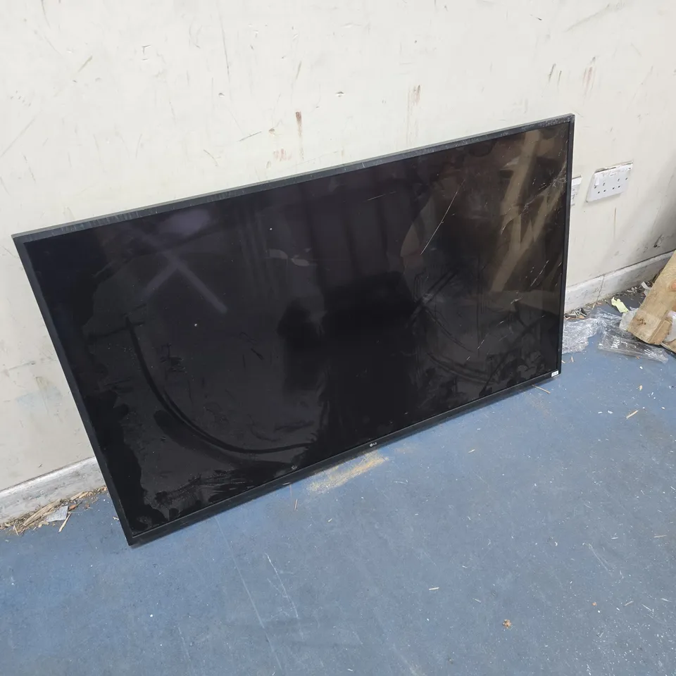 LG 55UP75006LF 55-INCH TELEVISION-DAMAGED SCREEN-UNTESTED