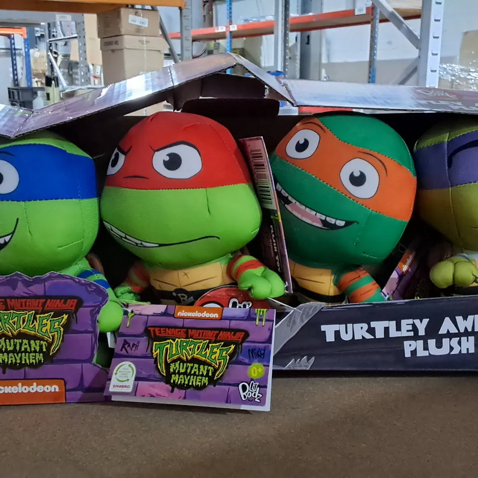 MUTANT NINJA TURTLE PLUSH SETV