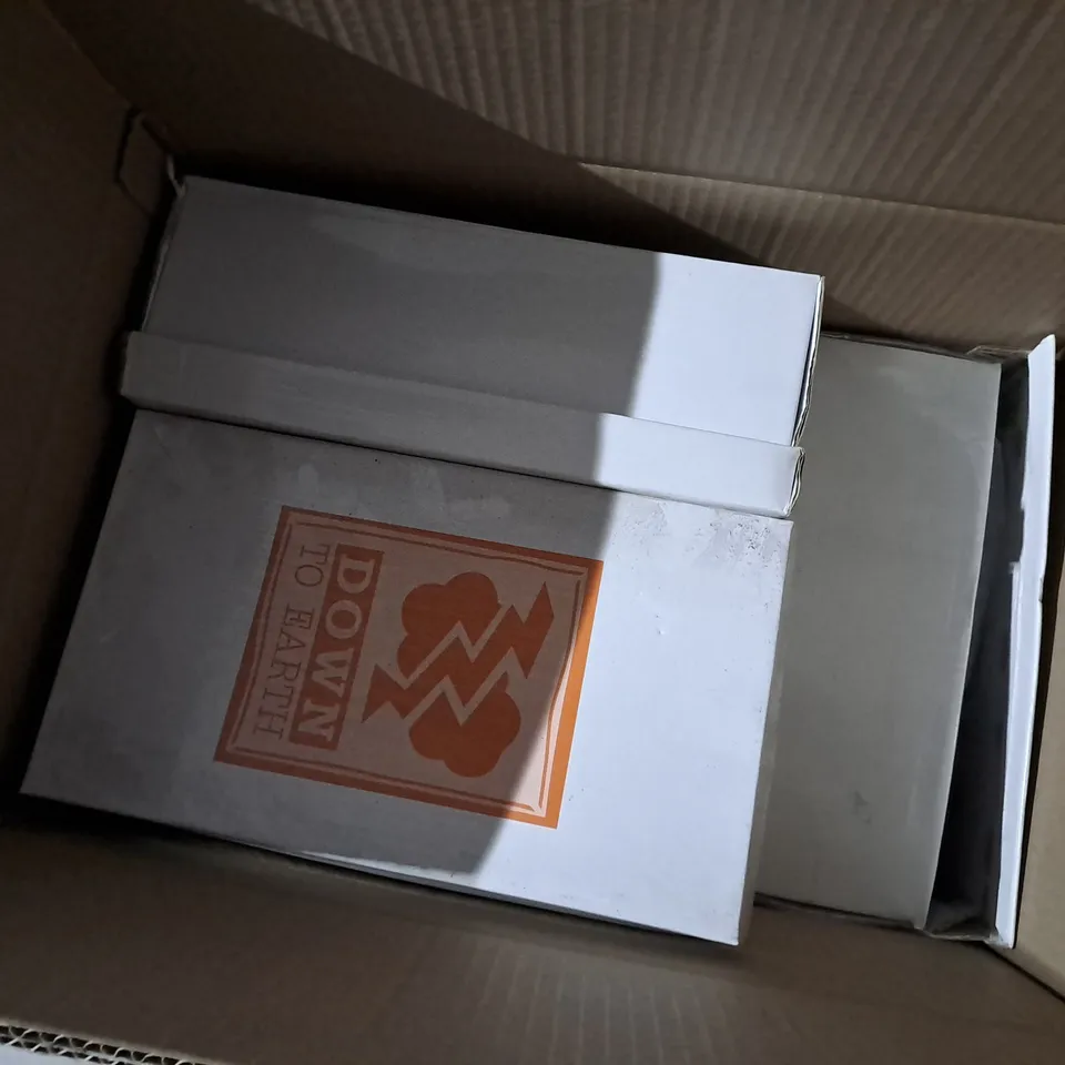 5 BOXED PAIRS OF DOWN TO EARTH FLAT SANDALS IN HOLOGRAM TO INCLUDE SIZE 5 