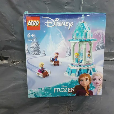 BOXED LEGO DISNEY FROZEN MAGICAL CAROUSEL - 43218