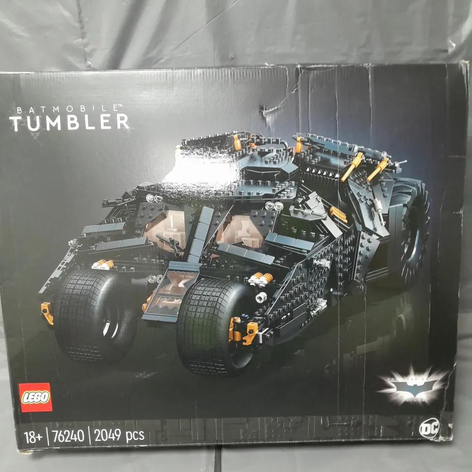 BOXED LEGO 76240 BATMAN THE DARK KNIGHT TRILOGY BATMOBILE TUMBLER 76240 RRP £229.99