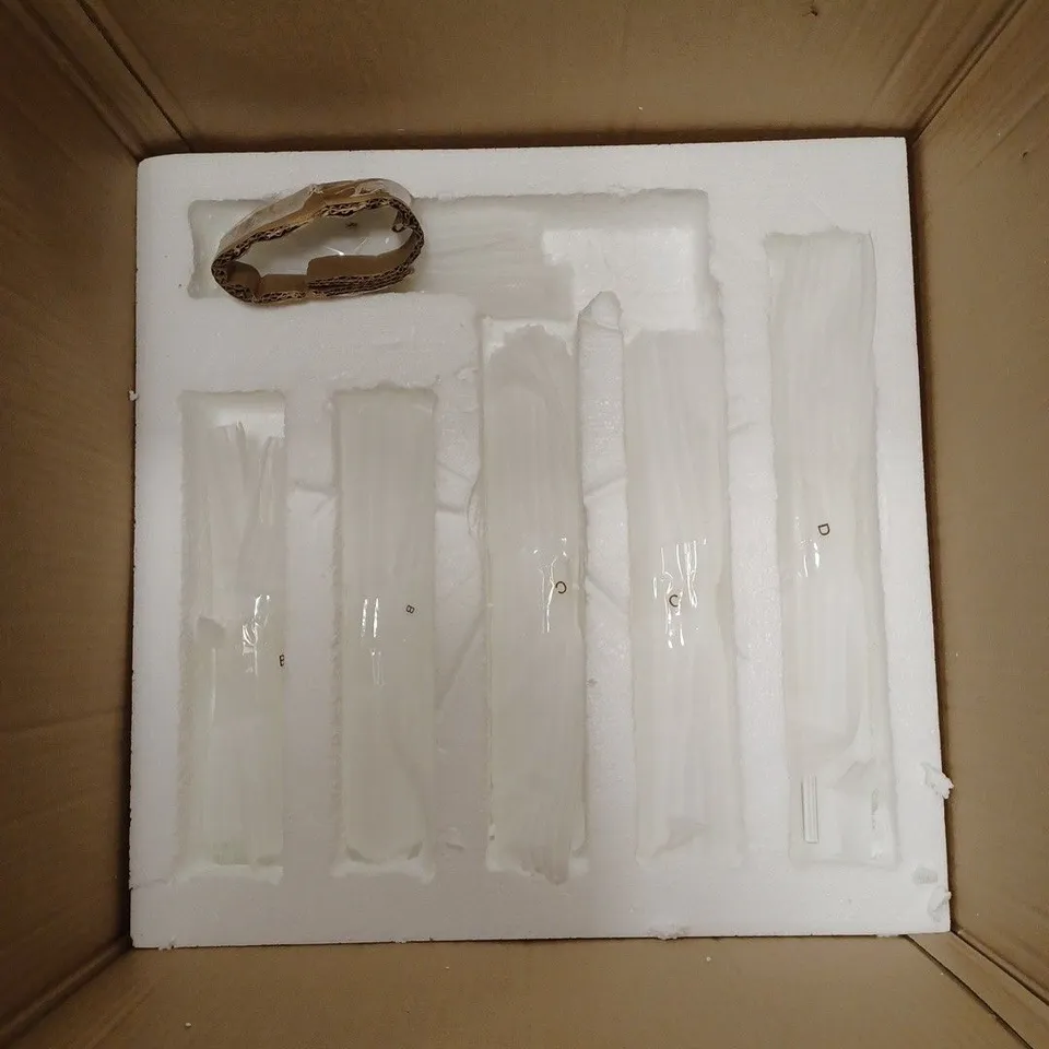 GLASS ROD PENDANT FITTING