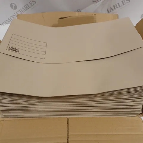 LOT OF OFFICE DEPOT DOCUMENT FOLDERS