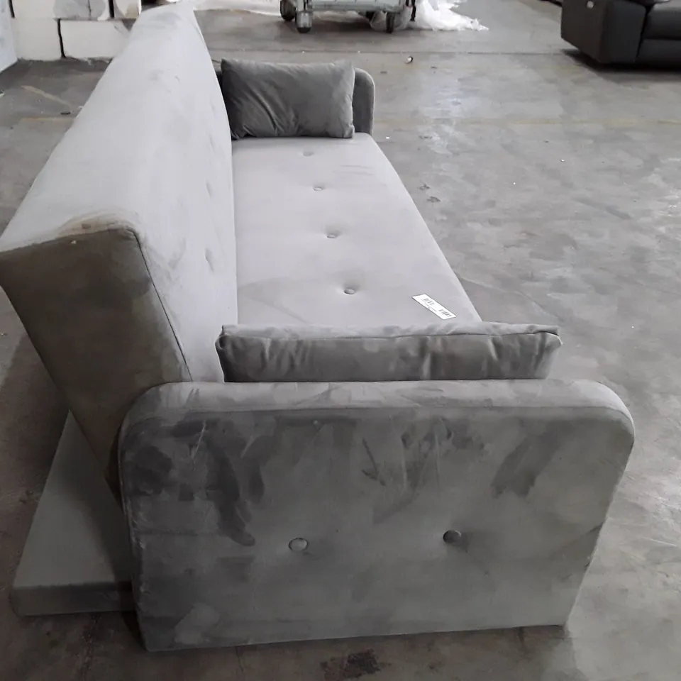 DESIGNER CLIC CLAC SOFA - GREY FABRIC