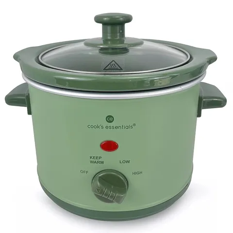 COOKS ESSENTIALS COMPACT SLOW COOKER