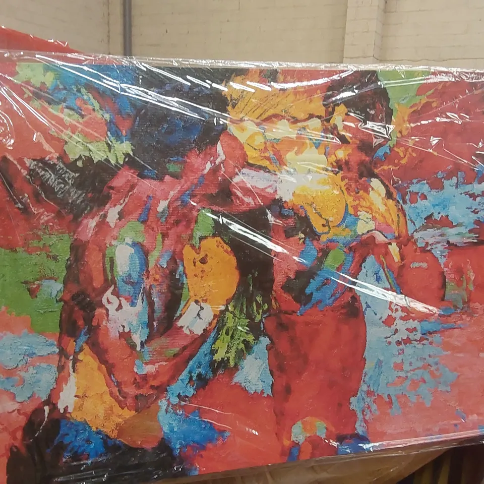 PALLET CONTAINING A LARGE QUANTITY OF ASSORTED ITEMS INCLUDING: BOXING PAINTINGS, SCRATCH WORLD MAPS, MOPS, WRENCH SET ECT