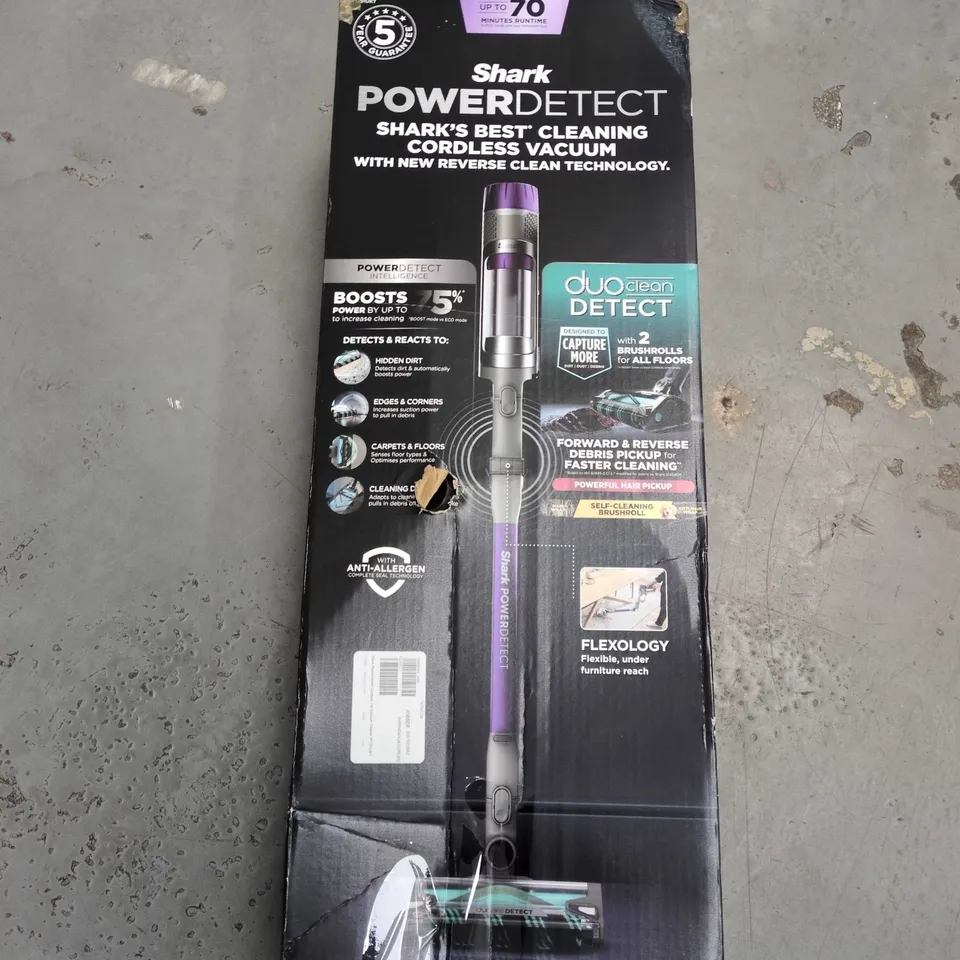 SHARK POWER DETECT CORDLESS PET VACUUM CLEANER IP1251UKT